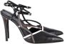 Fendi Vintage Pre-owned Leather heels Black Dames - Thumbnail 1