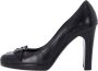 Fendi Vintage Pre-owned Leather heels Black Dames - Thumbnail 1