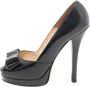 Fendi Vintage Pre-owned Leather heels Black Dames - Thumbnail 1