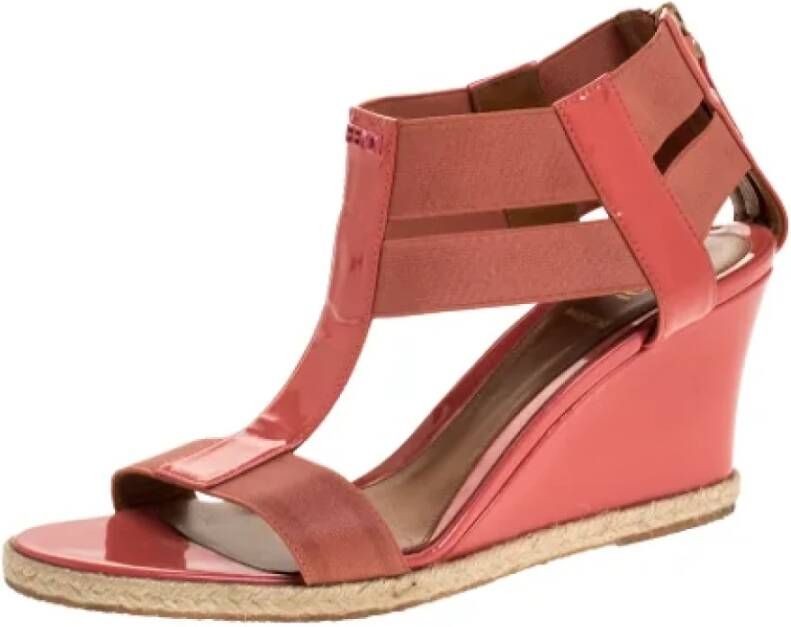 Fendi Vintage Pre-owned Leather sandals Pink Dames