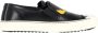 Fendi Vintage Pre-owned Leather sneakers Black Dames - Thumbnail 1