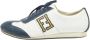 Fendi Vintage Pre-owned Leather sneakers White Heren - Thumbnail 1