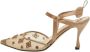 Fendi Vintage Pre-owned Satin heels Beige Dames - Thumbnail 1