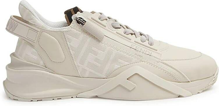 Fendi Witte Sneakers Verhogen Stijl Comfort White Heren