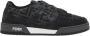 Fendi Zwarte FF Stof Lage Sneakers Gray Heren - Thumbnail 1