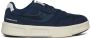 Fessura Blauwe stoffen en leren sneakers Blue Heren - Thumbnail 1