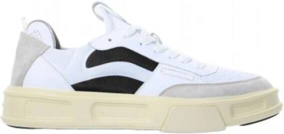 Fessura Sneakers van gerecycled leer met kurken binnenzool White Heren