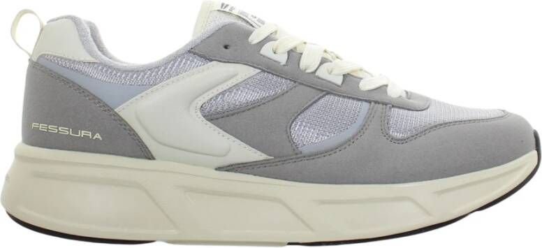 Fessura Stijlvolle Sneakers Gray Heren