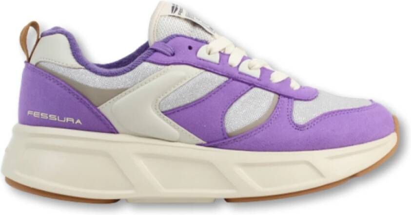 Fessura Winter Run Sneaker Purple Dames