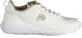 Fila Beige Synthetische Sneaker met Veters White Dames - Thumbnail 1