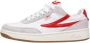 Fila Leren Sneakers Ronde Neus Rubberen Zool Multicolor Dames - Thumbnail 3