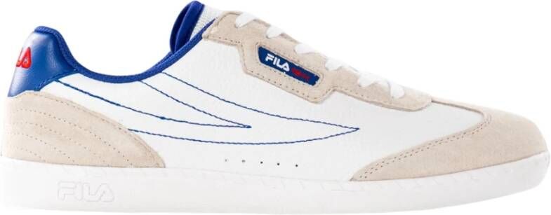 Fila Elegante Heren Sneakers Wit Blauw White Heren