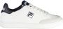 Fila Witte Polyester Sportsneaker Blauwe Details White Heren - Thumbnail 4