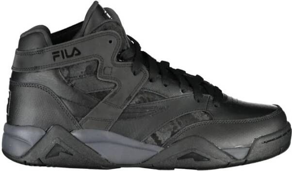 Fila High-Top Sneakers met Contrastdetails Black Heren