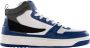 Fila Witte Mid Sneaker met Geborduurd Logo Blue Heren - Thumbnail 13