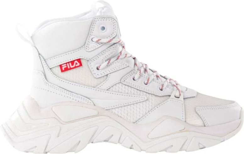 Fila Hoge sneakers voor vrouwen White Dames