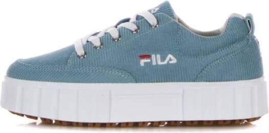 Blauwe discount fila schoenen