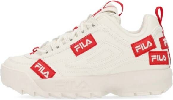 Fila lage sneakers White Dames