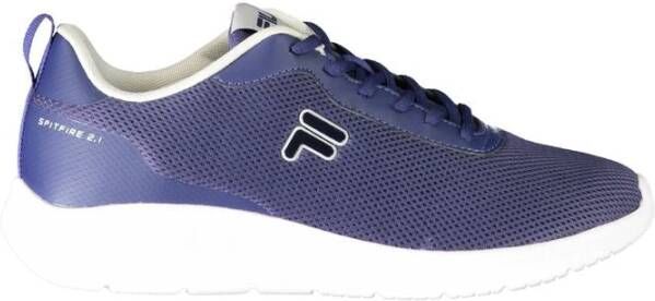 Fila Polyester Sneaker Blauwe Stijl Blue Heren