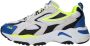 Fila Ray Tracer Neon Blauw Sneaker Multicolor Dames - Thumbnail 27