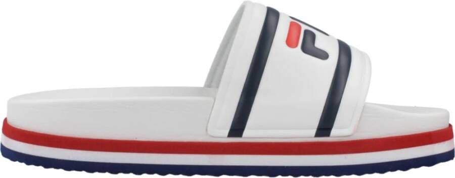 Fila Sliders White Dames