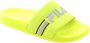 Fila Neon Lime Strandslippers Geel Dames - Thumbnail 2