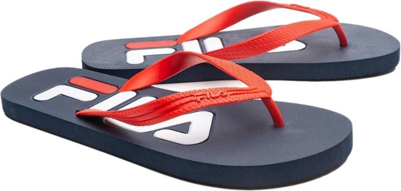 Fila Sandalen Slipper Troy Slipper Dress Blues-High Risk Red