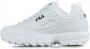 Fila Basketball Sneaker Disruptor Low White - Thumbnail 5