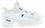 Fila Wit Rood Lage Top Dames Sneakers White Unisex - Thumbnail 13