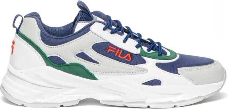 Fila Blauwe Heren Sneakers Stijl Ffm0189.53134 Blue Heren