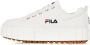 Fila Witte Lage Sandblast Damessneakers White Dames - Thumbnail 9