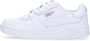 Fila Witte Lage Top Sneaker Leren Rubberen Zool White Heren - Thumbnail 2