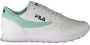 Fila Damen Retro Laufschuh Low Orbit Women White-Brook Green - Thumbnail 6