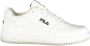 Fila Sportieve witte vetersneakers met borduurwerk White Dames - Thumbnail 1