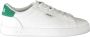 Fila Sportieve witte vetersneakers met groene details White Heren - Thumbnail 9