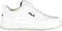 Fila Sportieve witte vetersneakers met borduurwerk White Dames - Thumbnail 11