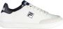 Fila Witte Polyester Sportsneaker Blauwe Details White Heren - Thumbnail 1