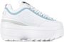 Fila Witte Rosebloom Sleehak Damesschoen White Dames - Thumbnail 1