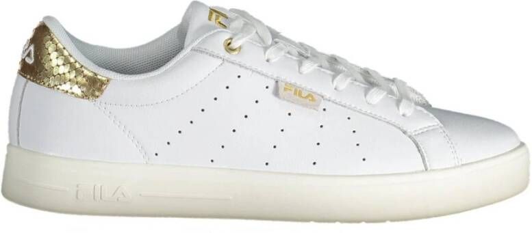 Fila Sportieve Vetersneakers Wit Contrastdetails White Dames