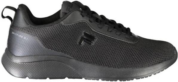 Fila Zwarte Polyester Sneaker Black Dames