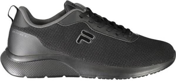 Fila Zwarte Polyester Sneaker Black Heren