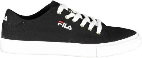 Fila Zwarte sportschoenen met vetersluiting Black Heren