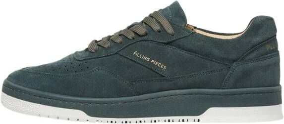 Filling Pieces Ace Suede Dark Green Heren