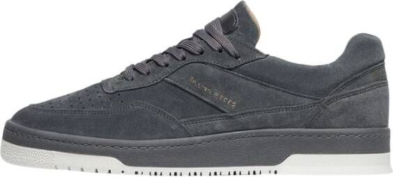 Filling Pieces Suede Dark Grey Ace Sneakers Gray Heren