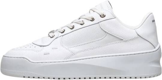 Filling Pieces Witte Avenue Sneakers Stijlvol Comfort White