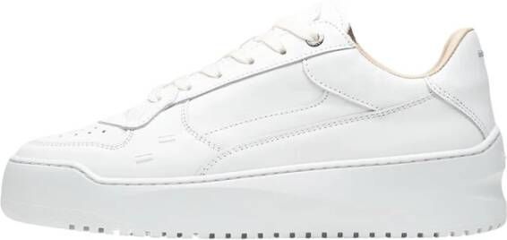 Filling Pieces Witte leren Avenue sneakers White Dames