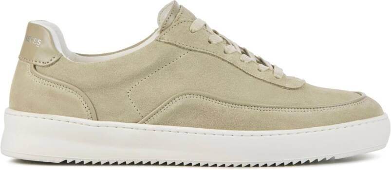 Filling Pieces Beige Sneakers Klassiek Model Beige Heren