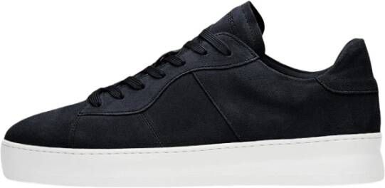 Filling Pieces Court Suede Navy Blue Unisex