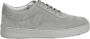 Filling Pieces Grijze Geperforeerde Suède Lage Top Trainers Gray Dames - Thumbnail 2