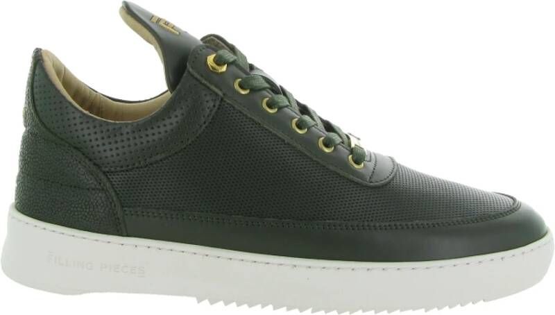 Filling Pieces Groene Low Top Jet Runner Schoenen Green Heren